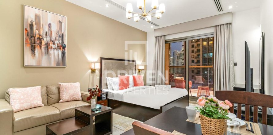 Apartamento en Downtown Dubai (Downtown Burj Dubai), Dubai, estudio, 46.17 m², № 140570