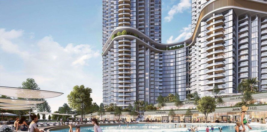 Квартира в SKYSCAPE AURA в Дубае, 1 спальня, 59м², № 37683