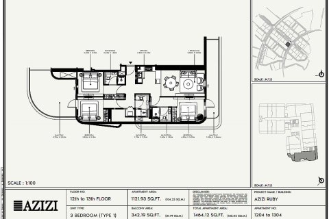 Купить квартиру в Джумейра Вилладж Серкл, Дубай: 3 спальни, 146м², № 90789 - фото 15