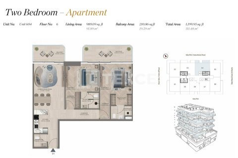 Apartamento en Dubai, 2 dormitorios, 112 m², № 102251 - foto 4