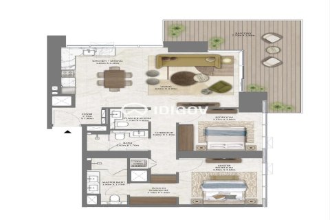 Apartment in Zabeel, Dubai 2 bedrooms, 132.29 sq.m. № 123480 - photo 6