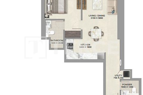 Apartamento en Jumeirah Lake Towers, Dubai, 1 dormitorio, 64 m², № 69162 - foto 24
