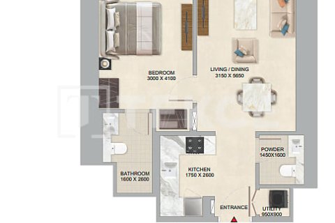 Apartamento en Jumeirah Lake Towers, Dubai, 1 dormitorio, 64 m², № 69162 - foto 20