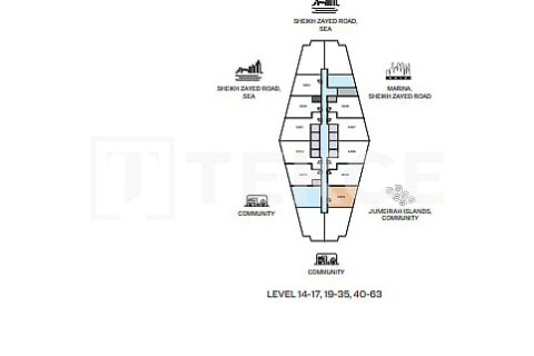 Apartamento en Jumeirah Lake Towers, Dubai, 1 dormitorio, 64 m², № 69162 - foto 19