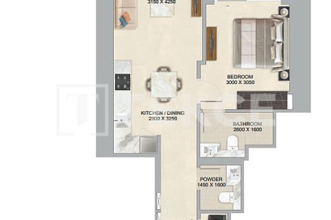 Apartamento en Jumeirah Lake Towers, Dubai, 1 dormitorio, 64 m², № 69162 - foto 15