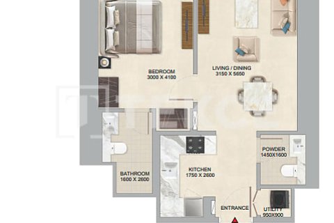 Apartamento en Jumeirah Lake Towers, Dubai, 1 dormitorio, 64 m², № 69162 - foto 18