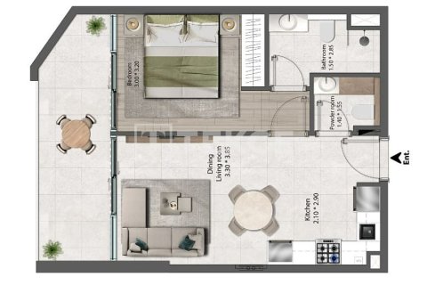 Appartement à Dubai, 3 chambres, 142 m², № 123976 - photo 16
