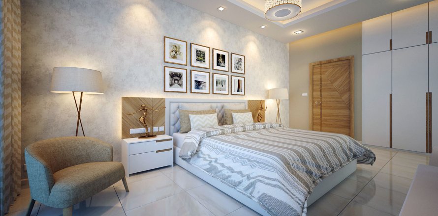 Appartement à DAR AL JAWHARA à Jumeirah Village Circle, Dubai, 1 chambre, 142 m², № 30313