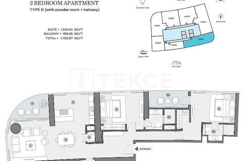 Appartement à Dubai Marina, Dubai, 1 chambre, 78 m², № 4274 - photo 27