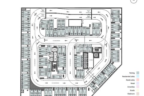 Apartment in Dubai Land, Dubai 2 bedrooms, 102 sq.m. № 95858 - photo 17