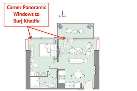 Apartamento en Business Bay, Dubai, 1 dormitorio, 58 m², № 8839 - foto 12