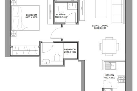 Apartment in Dubai 1 bedroom, 67 sq.m. № 17350 - photo 14