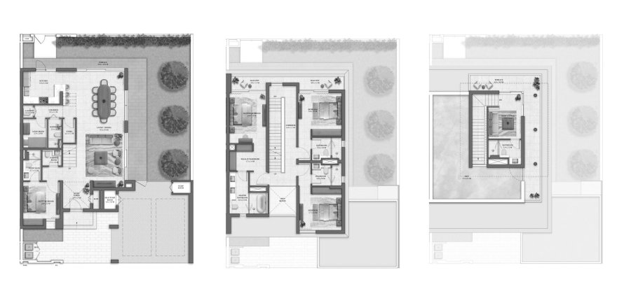 4 chambres Villa plan d'étage «VILLA 4BR» à Avena