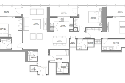 Appartement à Dubai, 3 chambres, 174 m², № 17348 - photo 14