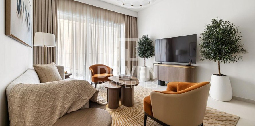 Квартира в EMAAR Beachfront, Dubai Harbour, Дубай, 1 спальня, 71.91м², № 128834