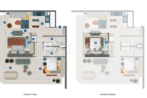 Apartamento en Business Bay, Dubai, 2 dormitorios, 98 m², № 9721 - foto 20