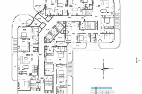 Apartamento en Dubai, 4 dormitorios, 277 m², № 111383 - foto 2