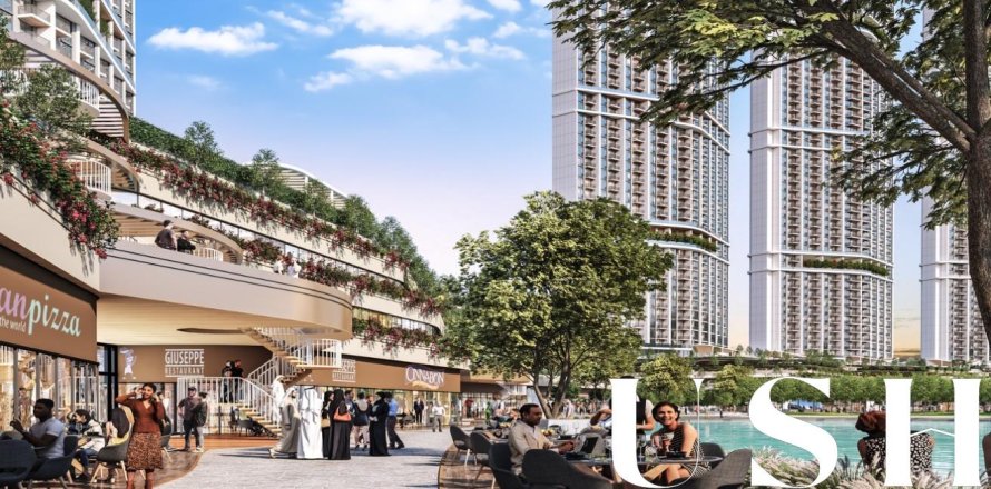 Apartment in 320 RIVERSIDE CRESCENT in Dubai 2 bedrooms, 101 sq.m. № 42375