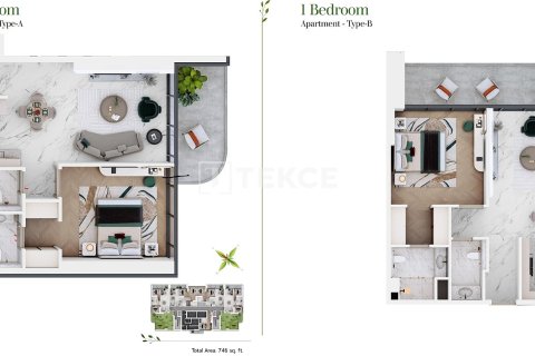 Apartment in Dubai Sports City, Dubai 2 bedrooms, 107 sq.m. № 59251 - photo 18