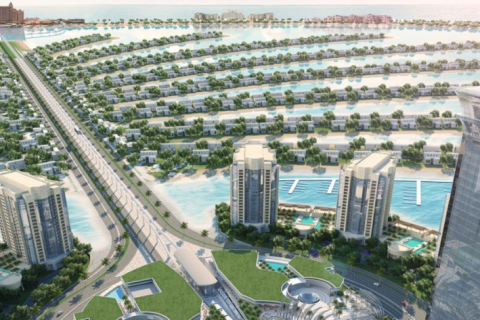 Appartement à Palm Jumeirah, Dubai, studio, 42 m², № 54680