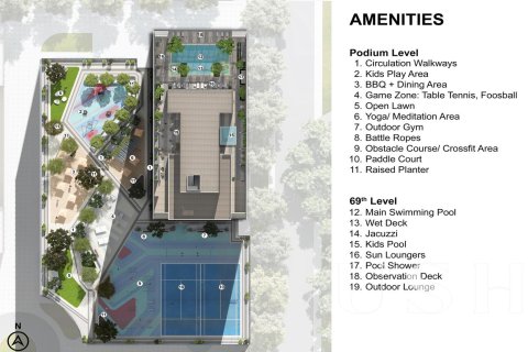 Apartment in Sobha Hartland, Mohammed Bin Rashid City, Dubai 3 bedrooms, 172 sq.m. № 39483 - photo 2
