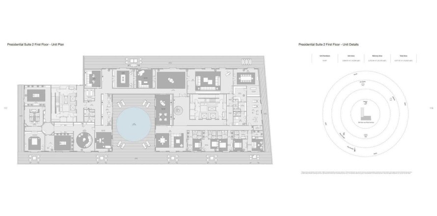 Ático en ARMANI BEACH RESIDENCES en Palm Jumeirah, Dubai, 12 dormitorios, 4071.91 m², № 31216