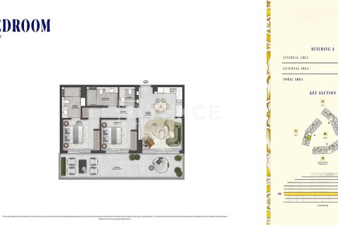Apartamento en City of Arabia, Dubai, 2 dormitorios, 108 m², № 111984 - foto 6