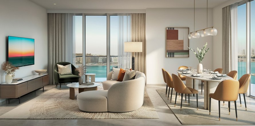 Penthouse à EMAAR Beachfront, Dubai, 6 chambres, 1100 m², № 9278
