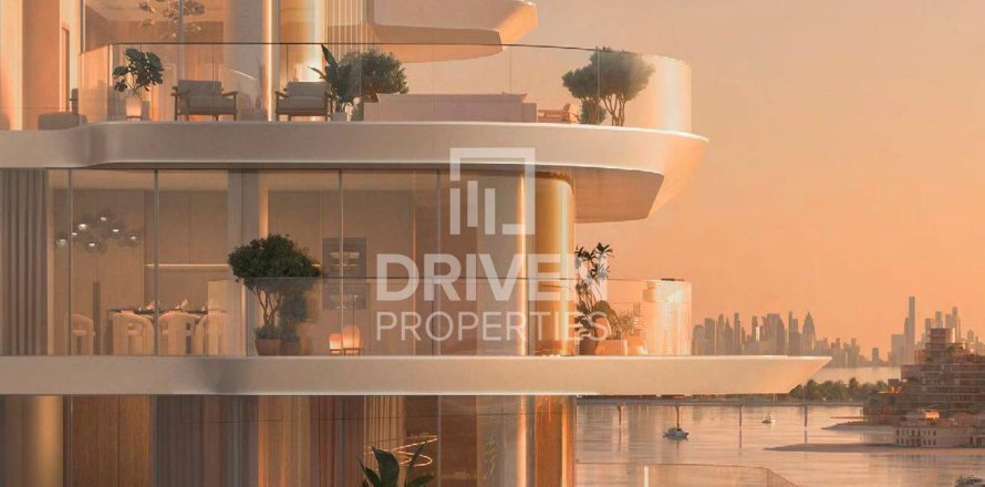 Квартира в Пальме Джумейре, Дубай, 2 спальни, 126.07м², № 138498