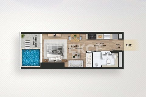 Apartamento en Dubai, 1 dormitorio, 70 m², № 9181 - foto 8
