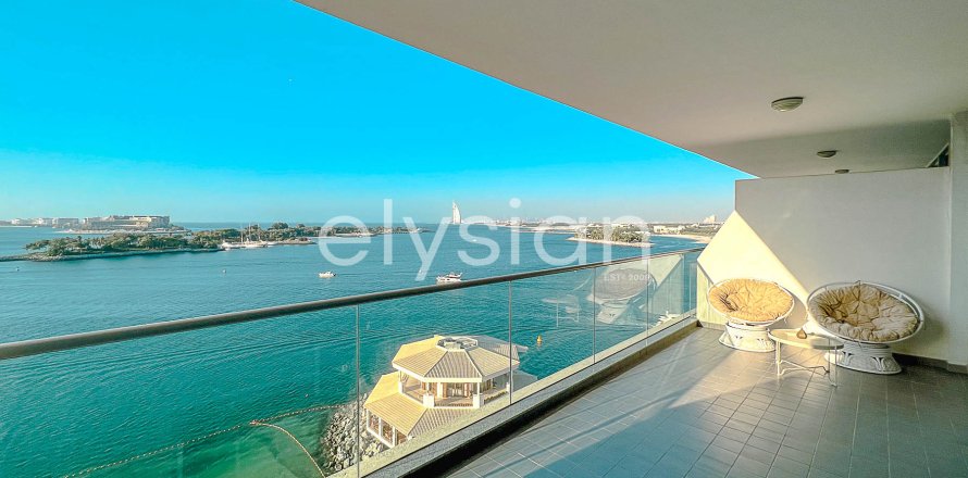 Квартира в Azure Residences, Пальма Джумейра, Дубай, 1 спальня, 106м², № 38108