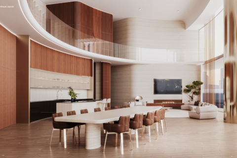 Appartement à Dubai, 2 chambres, 160 m², № 8389