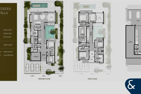 Villa à Jumeirah Golf Estates, Dubai, 5 chambres, 711 m², № 98319 - photo 10