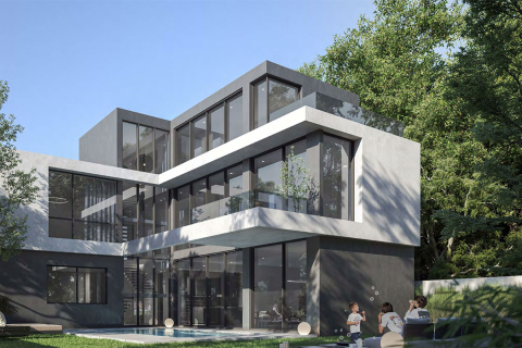 Villa in Jumeirah Golf Estates, Dubai 5 bedrooms, 602.66 sq.m. № 3478