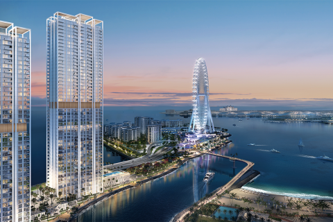 Appartement à Bluewaters, Dubai, 2 chambres, 155.15 m², № 3470