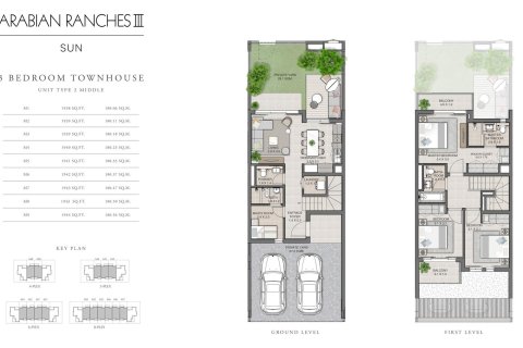 Adosado en Arabian Ranches, Dubai, 3 dormitorios, 180 m², № 103697 - foto 9