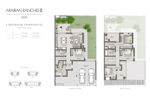 Adosado en Arabian Ranches, Dubai, 3 dormitorios, 180 m², № 103697 - foto 4