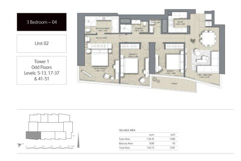 Apartamento en Downtown Dubai (Downtown Burj Dubai), Dubai, 1 dormitorio, 74 m², № 103696 - foto 10