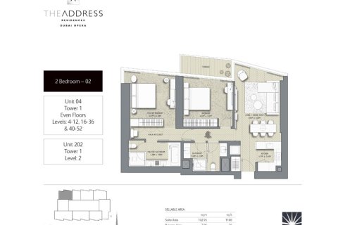 Apartamento en Downtown Dubai (Downtown Burj Dubai), Dubai, 1 dormitorio, 74 m², № 103696 - foto 9
