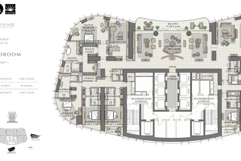 Apartment in Downtown Dubai (Downtown Burj Dubai), Dubai 4 bedrooms, 495 sq.m. № 103693 - photo 13