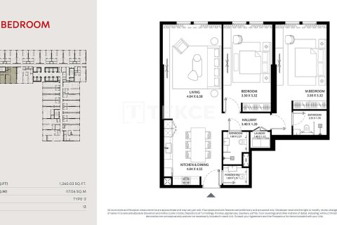 Apartment in City of Arabia, Dubai 2 bedrooms, 122 sq.m. № 4285 - photo 21