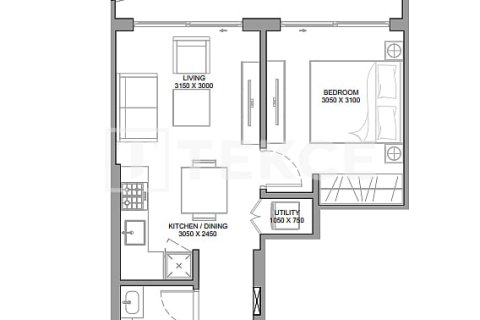 Apartment in Jumeirah Lake Towers, Dubai 2 bedrooms, 88 sq.m. № 23444 - photo 2