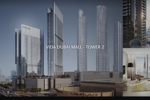 Appartement à Downtown Dubai (Downtown Burj Dubai), Dubai, studio, 72 m², № 54178