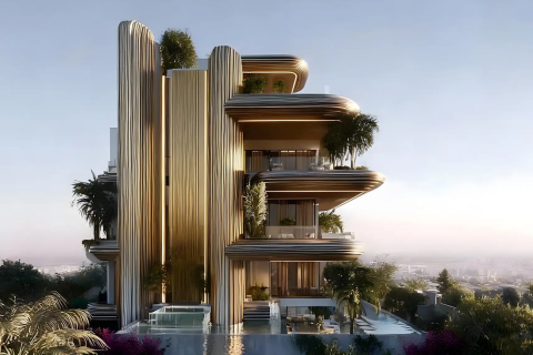 Villa à Dubai, 6 chambres, 534 m², № 63029