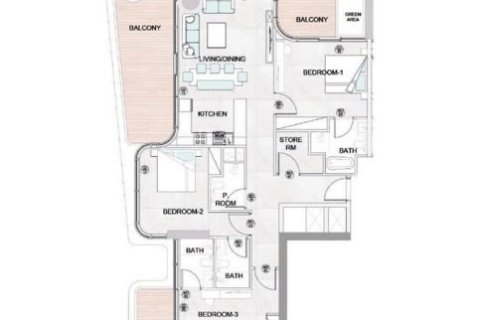 Apartamento en Dubai, 2 dormitorios, 138 m², № 103544 - foto 13