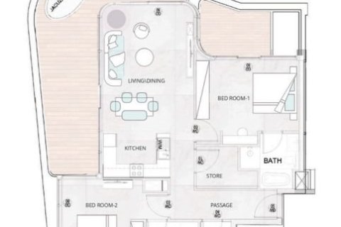 Apartamento en Dubai, 2 dormitorios, 138 m², № 103544 - foto 12