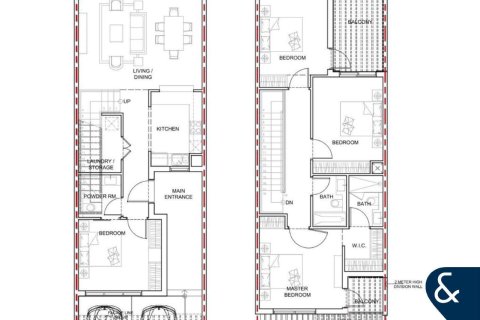 Townhouse in Dubai Land, Dubai 4 bedrooms, 215 sq.m. № 98329 - photo 7