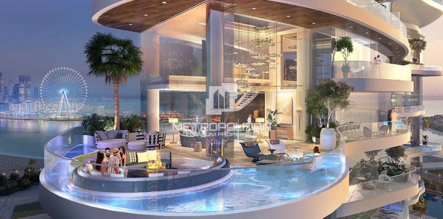 Appartement à Dubai Harbour, Dubai, 1 chambre, 117 m², № 74283