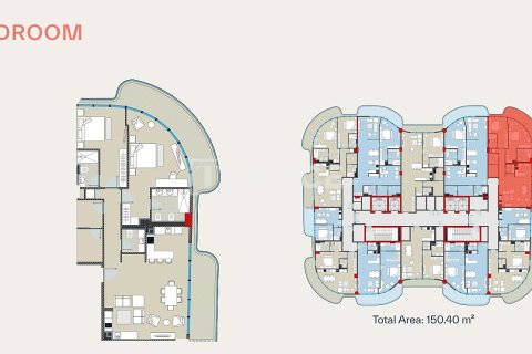 Apartamento en Dubai, 2 dormitorios, 139 m², № 102077 - foto 9