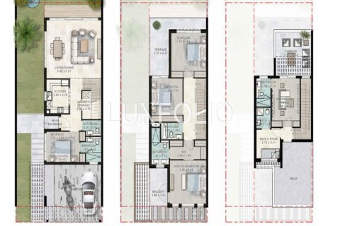 Townhouse in Damac Lagoons, Dubai 5 bedrooms, 299 sq.m. № 45608 - photo 11